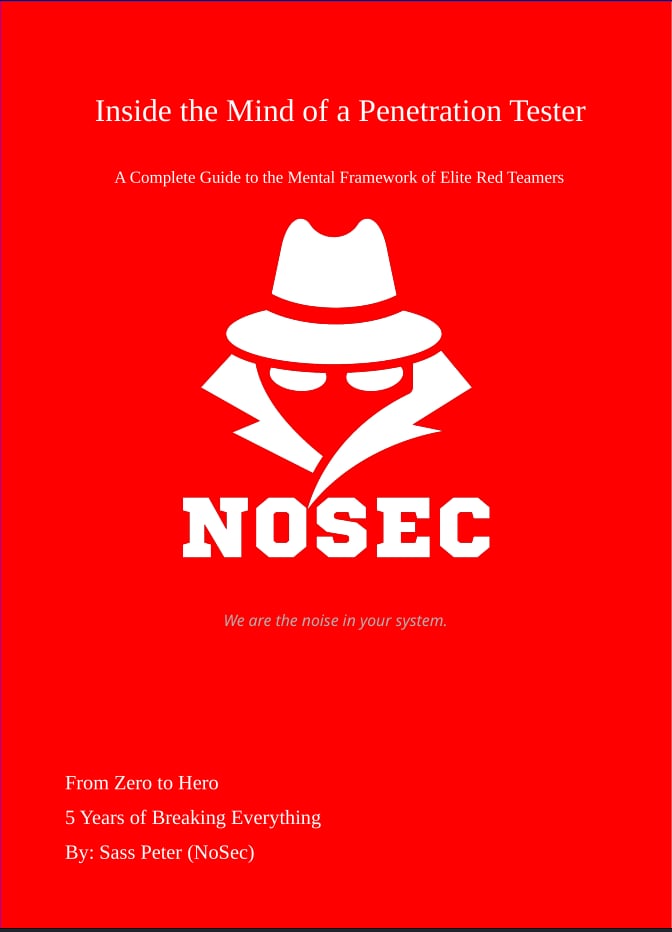 NoSec Book Cover